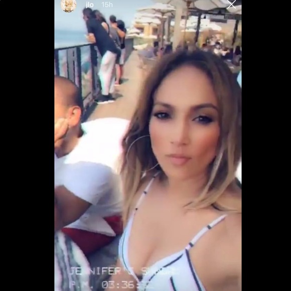 Naked Wardrobe stripe crop top high waist pant set - Picture 7 of 8